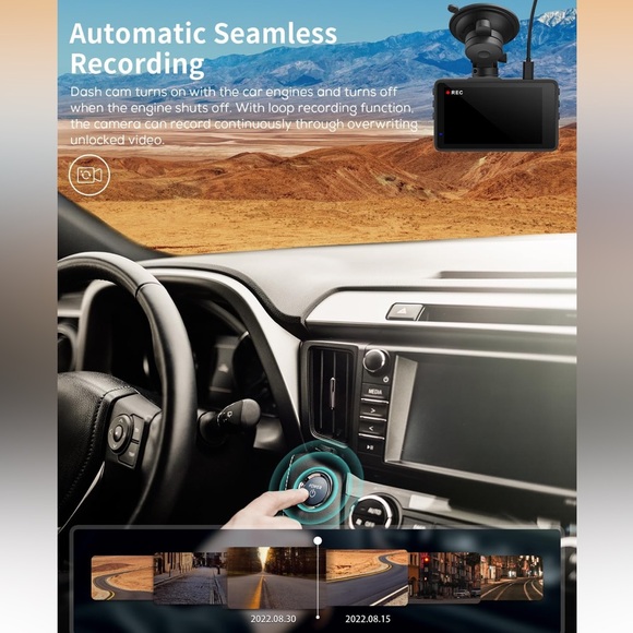iZeeker Dash Camera - Black - Picture 5 of 5